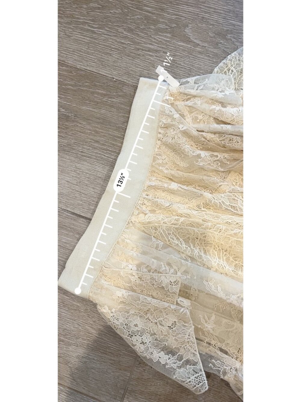 Alice + Olivia Karys Mixed Media beige Asymmetric Maxi Skirt size 2 - Picture 8 of 10